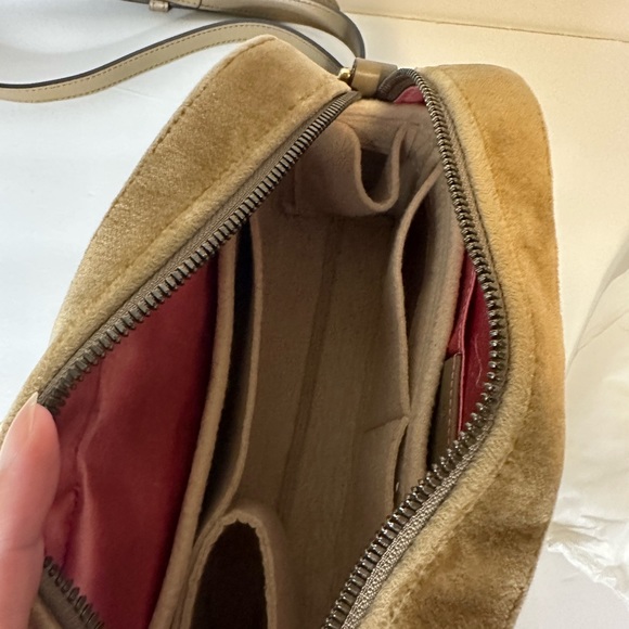 Gucci Marmont Matelasse Shoulder Bag GG Small Crossbody Camera Bag Velvet - Picture 3 of 10